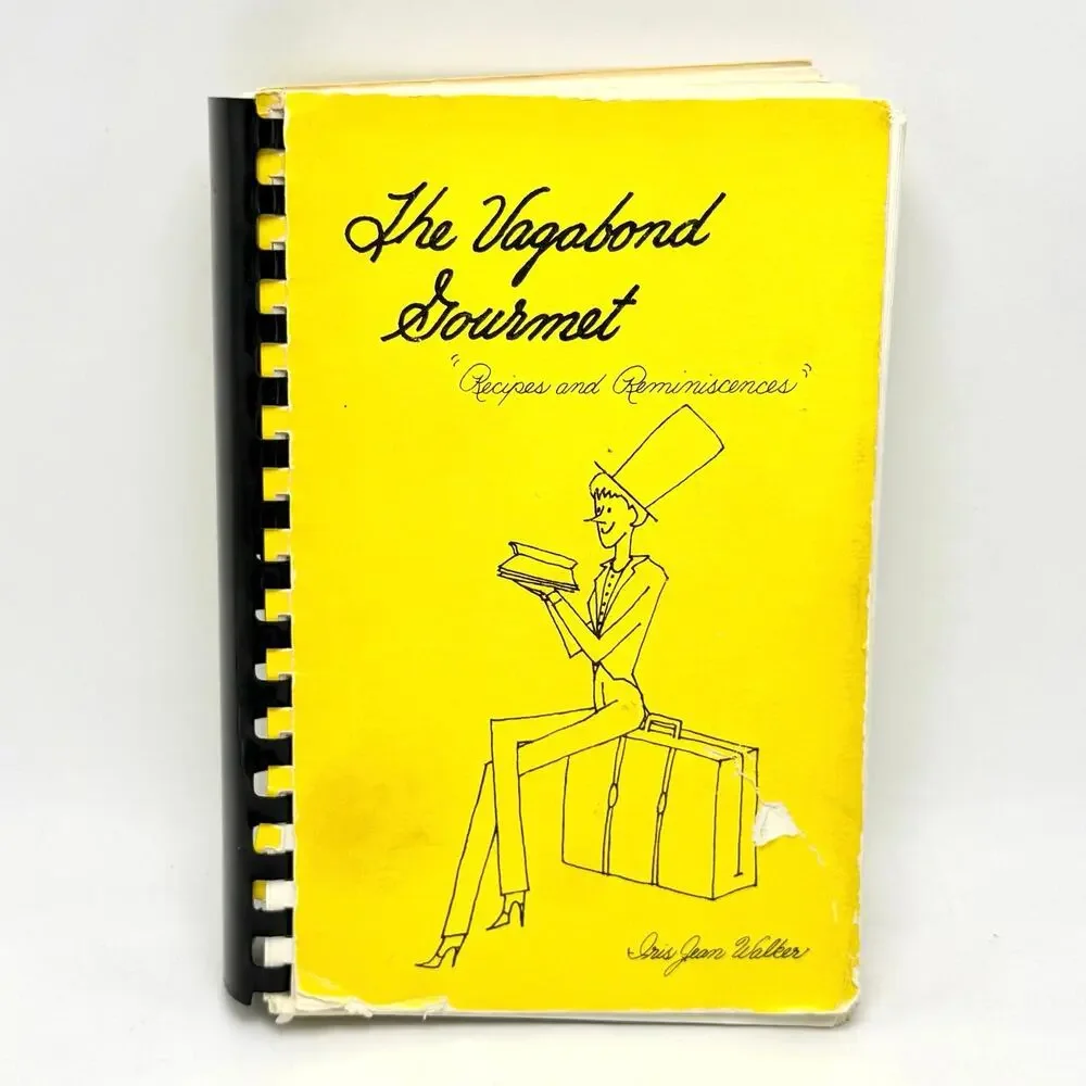 Vagabond Gourmet Cookbook Vintage 1980s Ethic Recipes Travel Europe Japan Hawaii